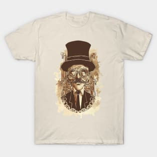 Retro Futurism Steampunk Adventure Gentleman 1 T-Shirt